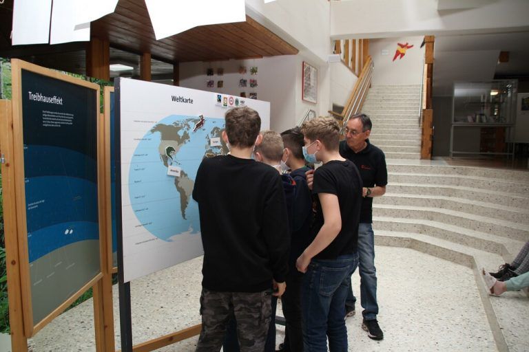 Bei der Ausstellung lernten die Schüler vor allem auch, Zusammenhänge zu verstehen.