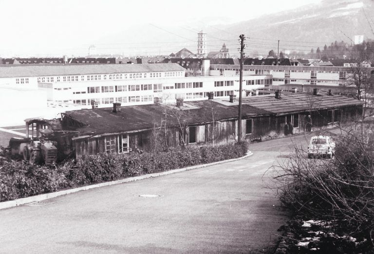Das Camp Vorkloster, unweit der heutigen Handelsakademie, war vier Jahre das Zuhause von Zorianna Hyworon.