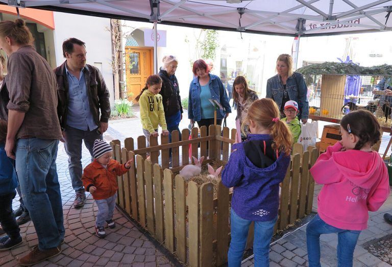 Die Altstadt Bludenz wird am Karsamstag, 16. April, zum Treffpunkt für Familien.Bludenz Stadtmarketing