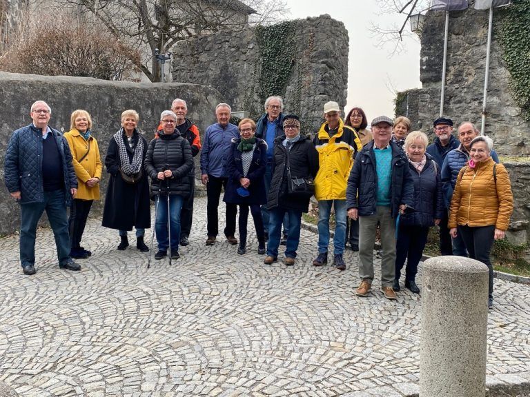 Die Bregenzer Senioren machten einen Ausflug in die Montfortstadt Feldkirch. Sb Breg.