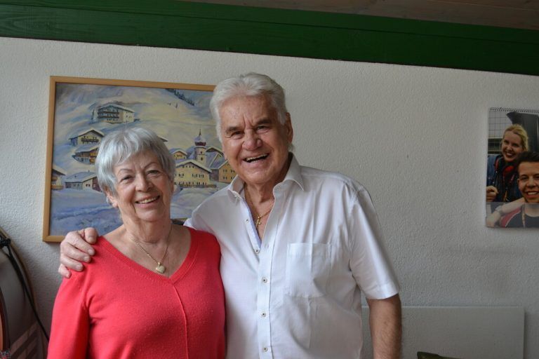 Edeltrud und Willi Mathies sind einander herzlich verbunden.