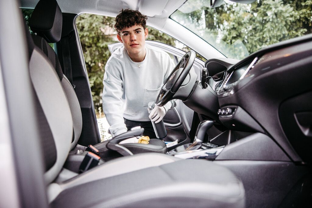 Schüler und Geschäftsführer