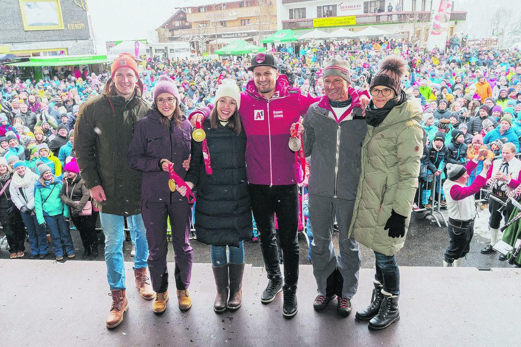 Große Bühne für Johannes Strolz
