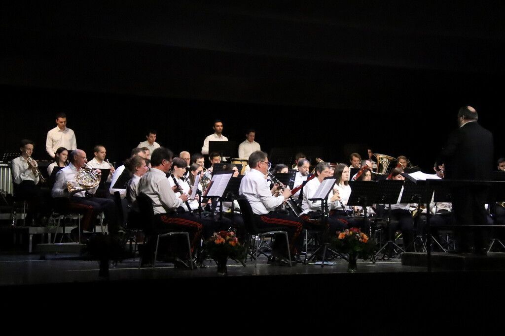 Vorhang auf für den Musikverein Hörbranz