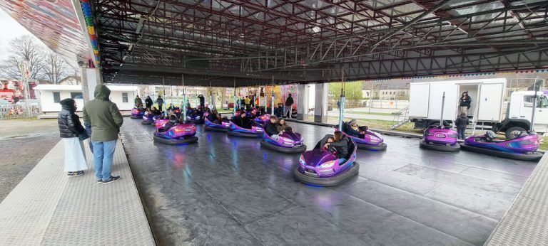 Großer Spaß beim Rummelplatz an der Oberau. TAY