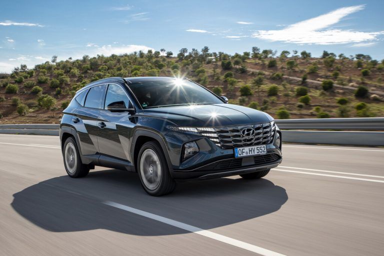 Hyundai Tucson: Für frischen Wind sorgte eine komplette Neu-Interpretation. Das charakteristische Exterieurdesign sorgt für hohen Wiedererkennungswert.