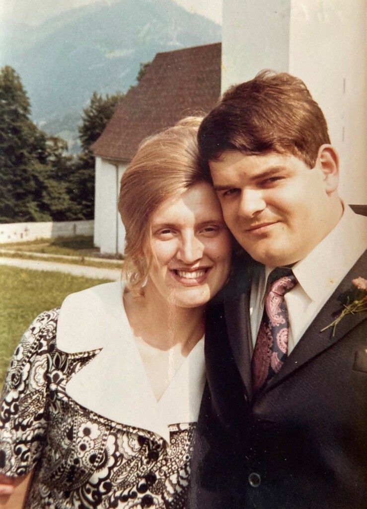 Kirchliche Hochzeit in Bartholomäberg.
