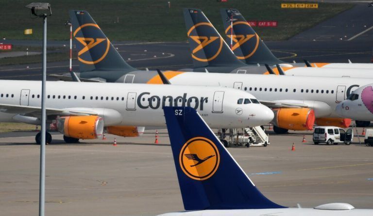 Kurzfristig erwartet die Ferienairline Condor eine hohe Nachfrage. afp/fassbender