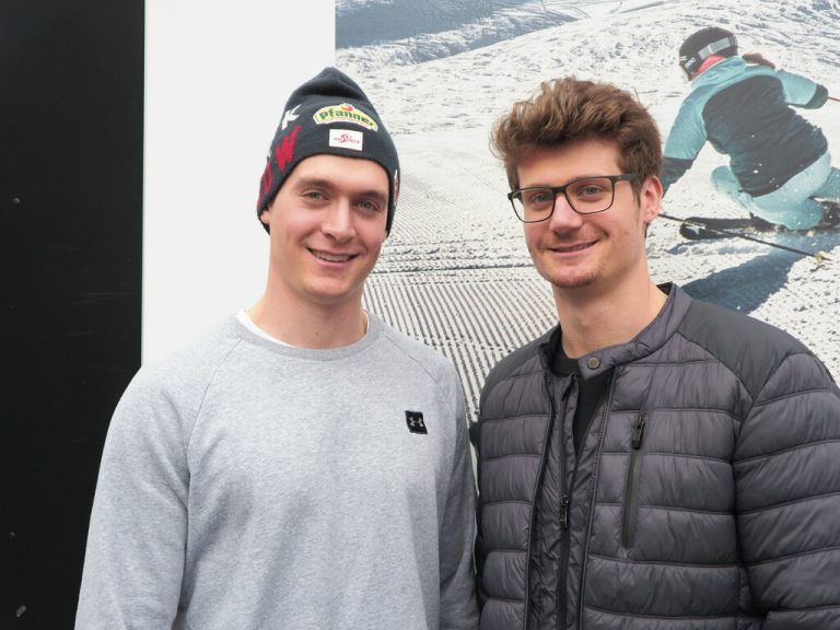 Luca und Gino Hämmerle waren ebenso mit dabei.