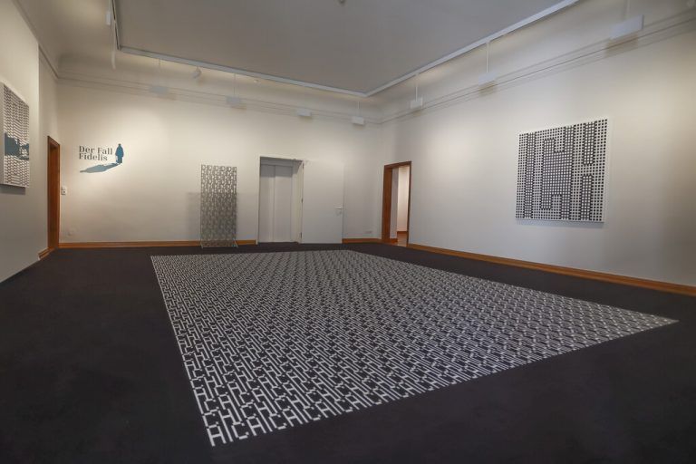 Marbod Fritsch realisierte eine „Ich“-Installation.