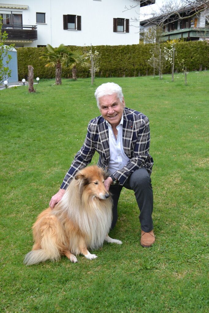 Mit „Buab Rocky“ ist Willie Mathies jeden Tag unterwegs.