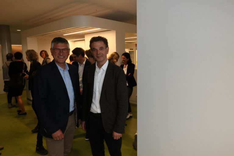 ÖGK-Obmänner Manfred Brunner und Christoph Jenny.