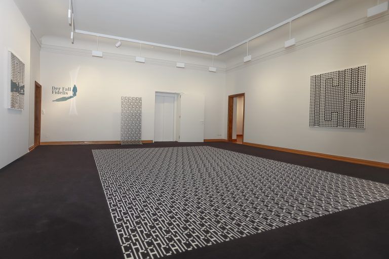 Marbod Fritsch realisierte eine "Ich"-Installation.