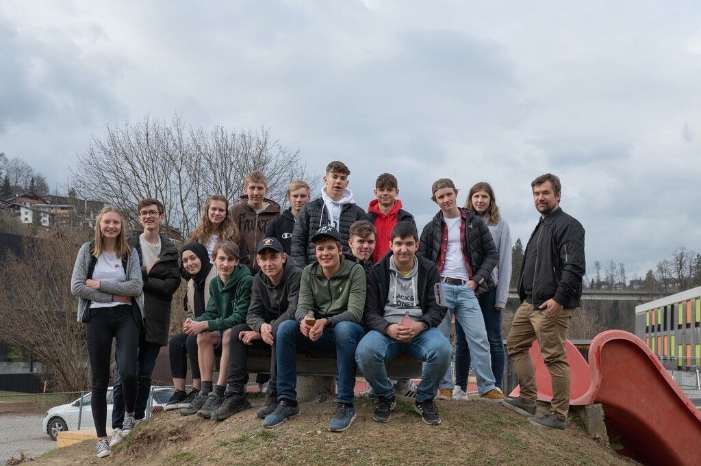 Werkraumschule baute besonderen Spielplatz