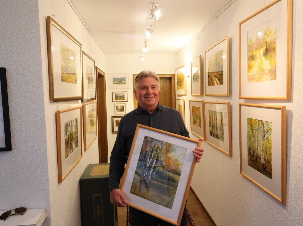 Von Wasserfarben zu Öl und Tiefdruck