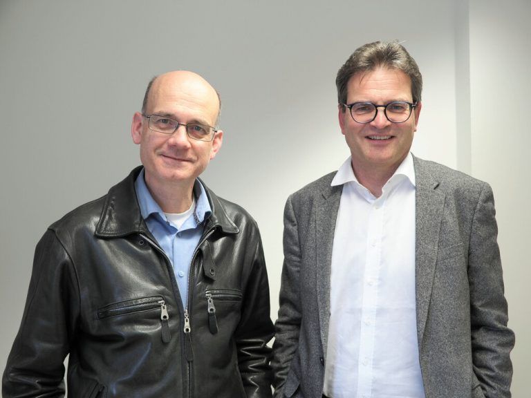 Unter den Gästen: Christian Lechner und Notar Richard Forster.SIE