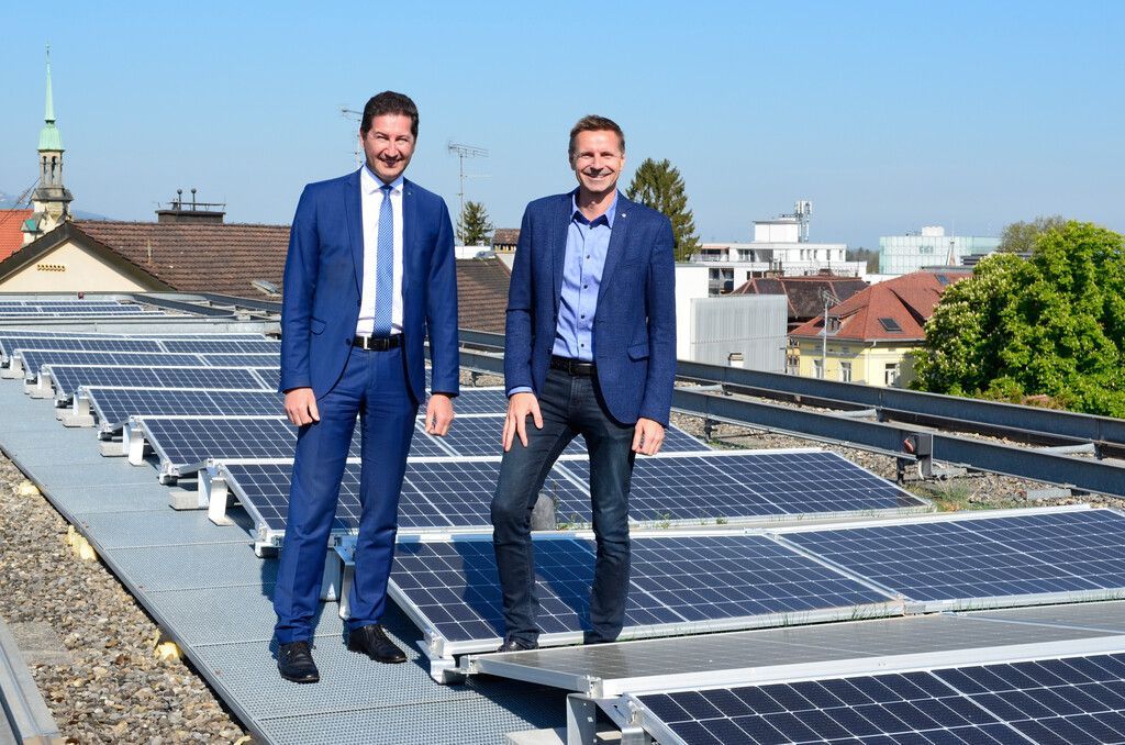 Solarenergie für die Sparkasse
