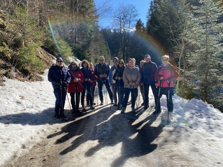 Winterwanderung der Nüziger Pensionisten.Nüziger Pensionisten