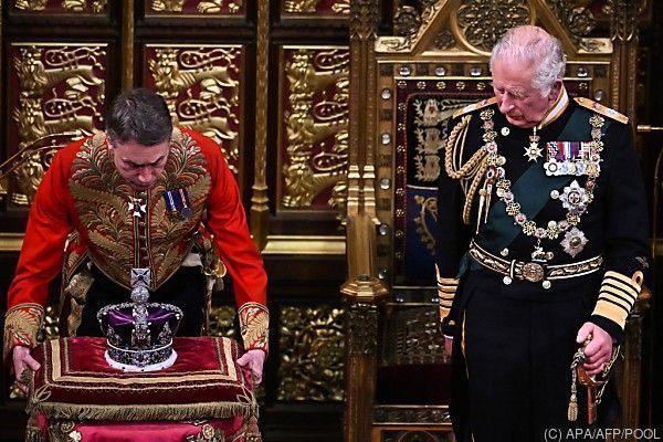 Prinz Charles leitet Parlamentseröffnung in London
