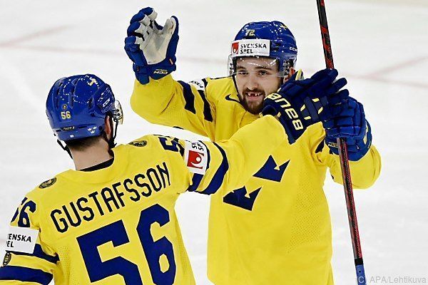 Schweden gewinnt WM-Schlager gegen Tschechien 5:3