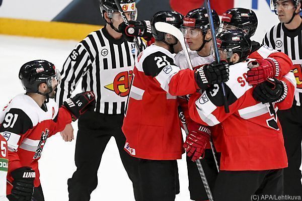 ÖEHV-Team im Jubiläumsspiel von Bader um Klassenerhalt