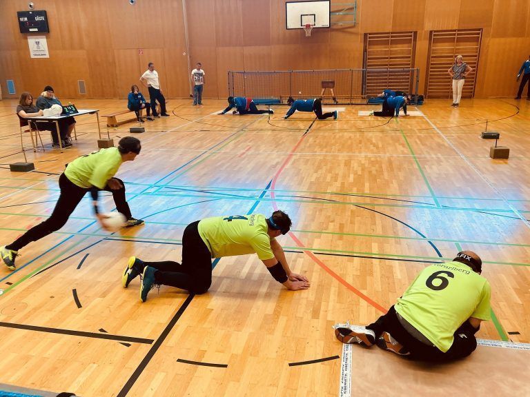 Das Olympiazentrum in Dornbirn war vergangene Woche Austragungsort für das internationale Torballturnier im Blindensport. <span class="copyright">cth</span>