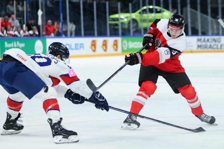 Vom österreichischen Nationalteam zum EHC Olten: Simeon Schwinger. <span class="copyright">GEPA</span>