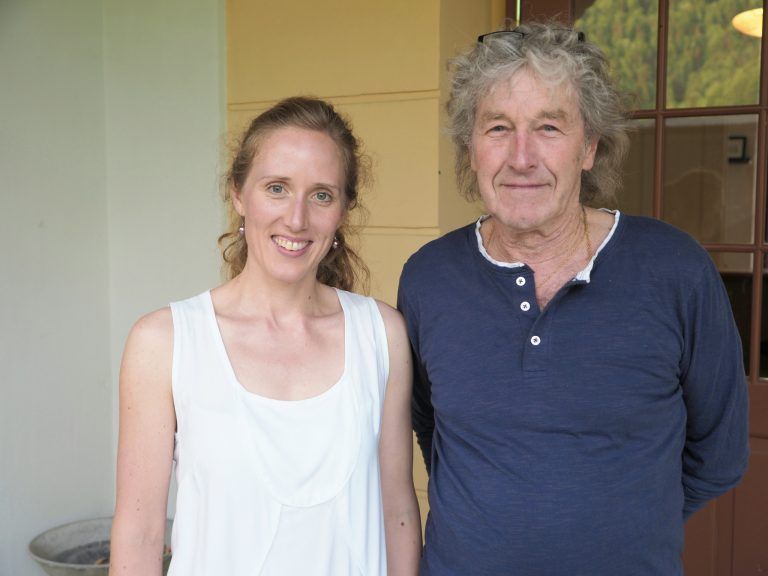 Anna Bösch und Dokumentarfilmemacher Tone Bechter.