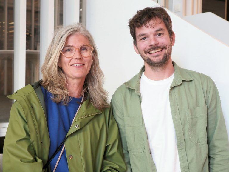 Fotografin Angela Lamprecht und Fotograf Benjamin Schlachter.