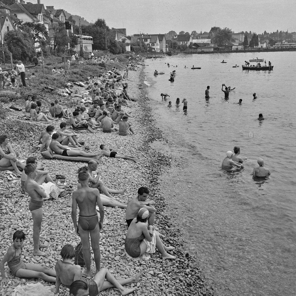 Wie die Pipeline zum beliebten Badestrand wurde
