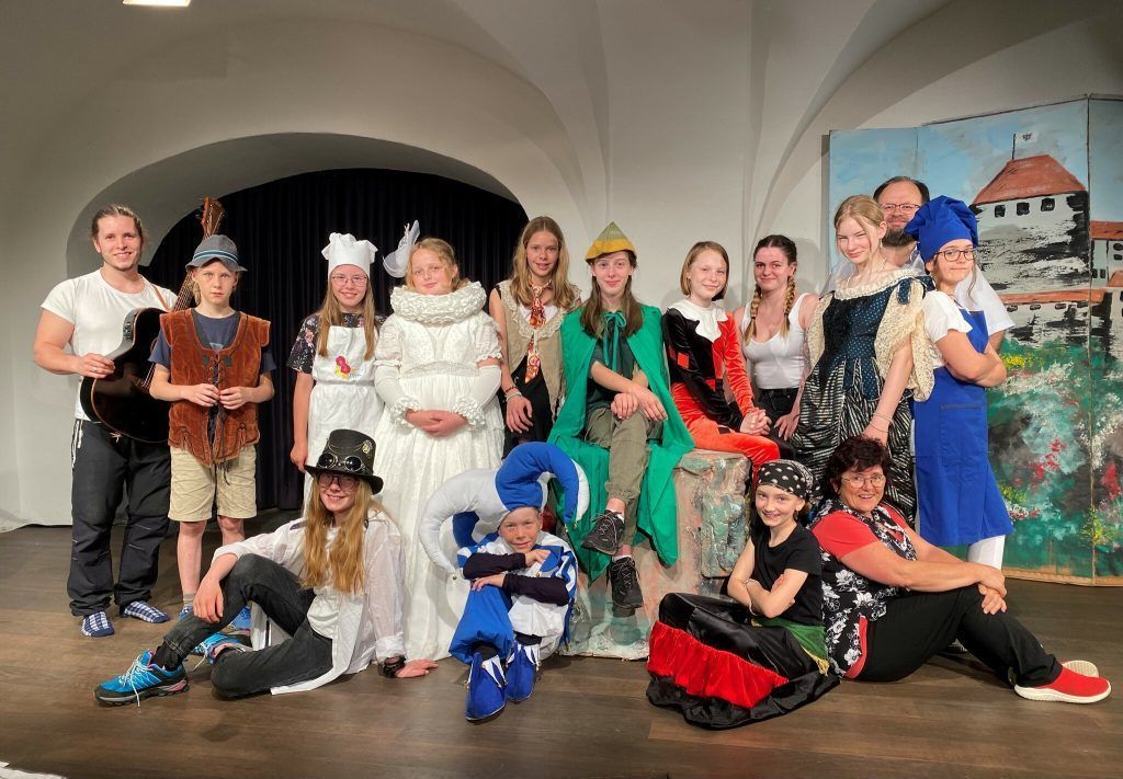 Saumarkt Theaterkinder präsentieren neues Stück