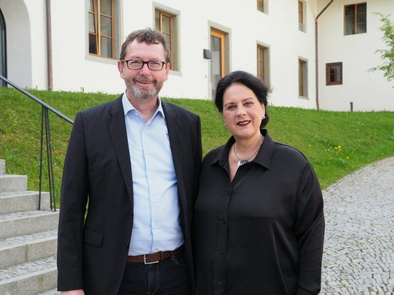 Andreas Neuhauser (illwerke vkw) mit Cornelia.