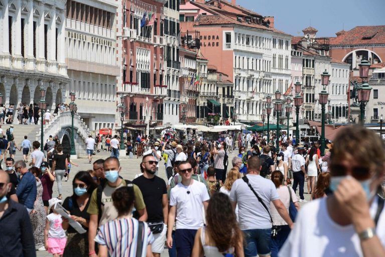 Auch die Touristenströme in Venedig machen vielen Einwohnern zu schaffen. AFP