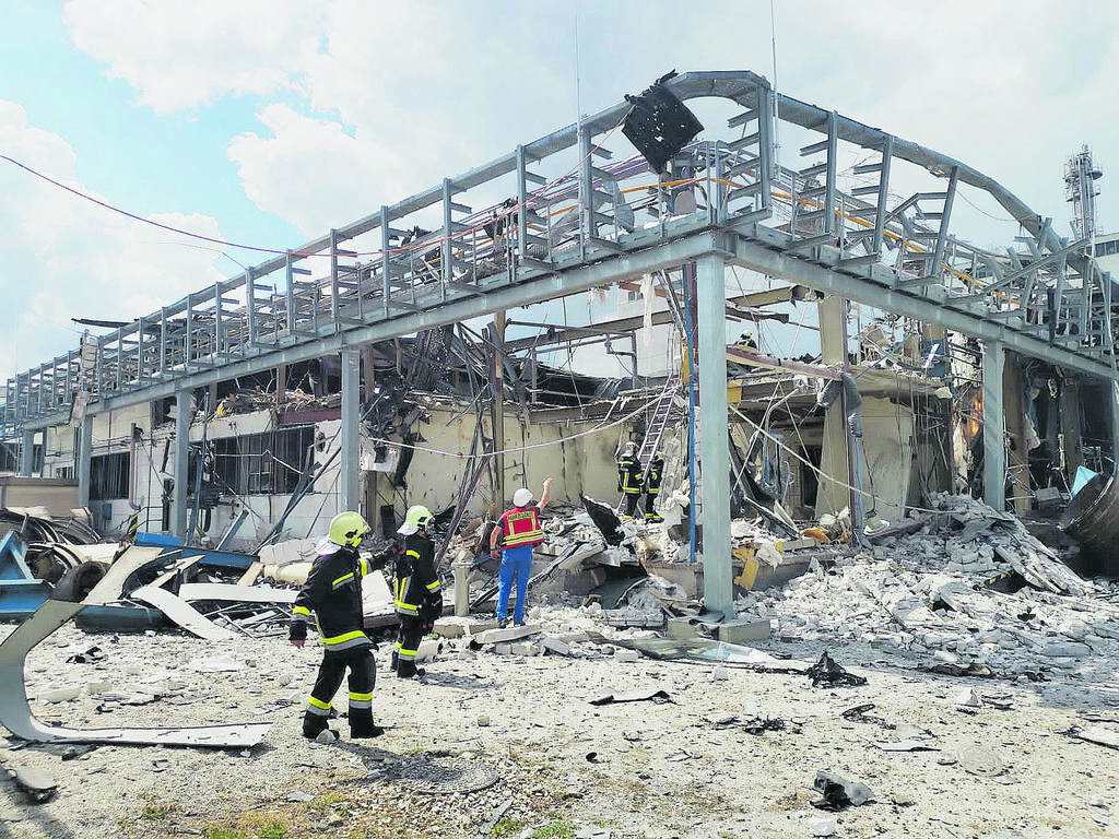 Explosion in Chemiefirma in  Krems fordert Todesopfer