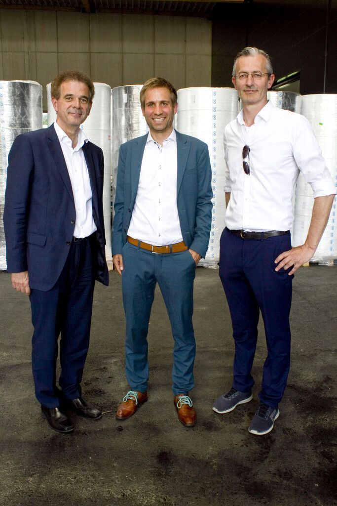 Christoph Jenny (WK), Markus Preißinger (FH) und Joachim Heinzl (Wisto).