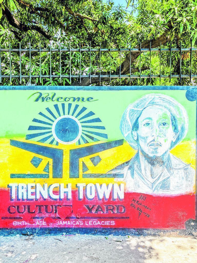Der Culture Yard in Trenchtown, Kingston, ist die ehemalige Heimat Bob Marleys.