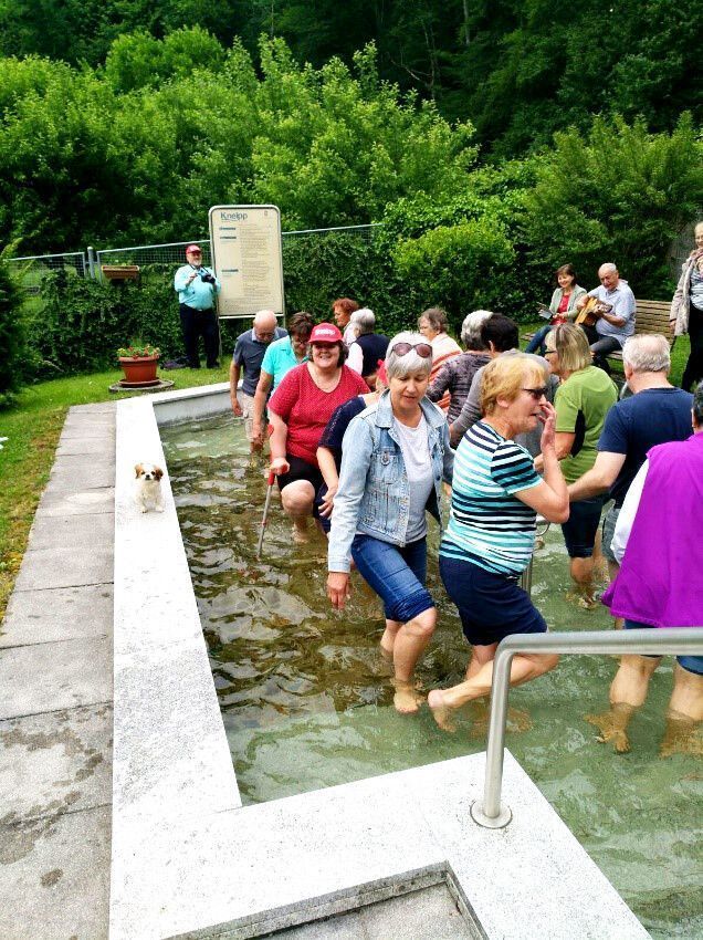 Kneippbecken wird wieder eröffnet