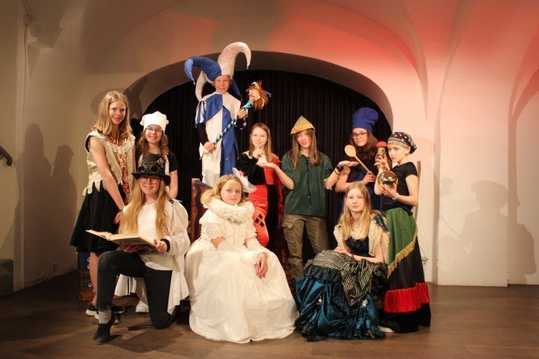 Die Kinder haben fleißig für ihre Aufführungen geprobt.theater am saumarkt