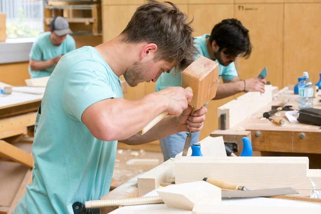Junge Zimmerer zeigten hohe Handwerkskunst