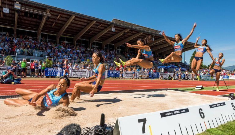 Die regierende Siebenkampf-Weltmeisterin Katarina Johnson-Thompson ist zum fünften Mal beim Hypomeeting am Start und holte sich bei ihrem Debüt 2014 und bei ihrem letzen Antreten 2019 den Sieg.GEPA