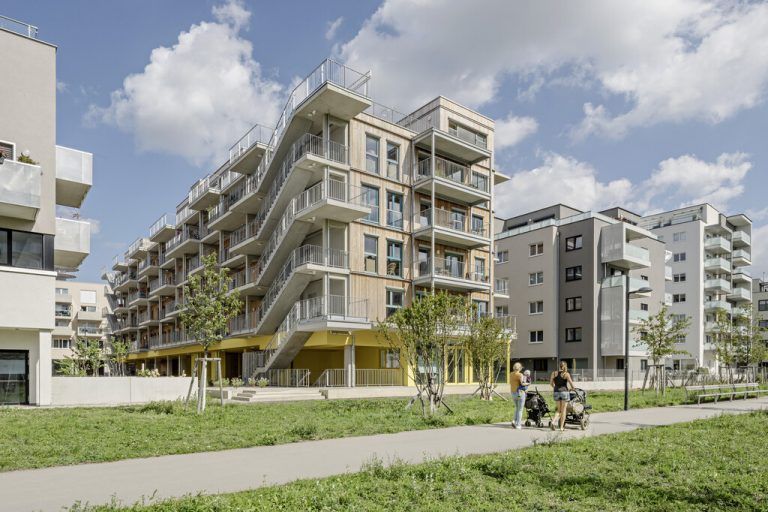 Holz kann eine wesentliche Rolle spielen und ein Beschleuniger im Klimaschutz sein. proHolz Austria / Hertha Hurnaus
