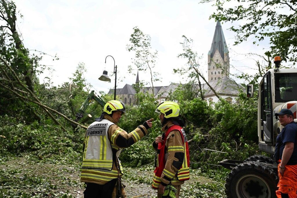 Schwere Schäden nach Unwetter &#8220;Emmelinde&#8221; in Deutschland
