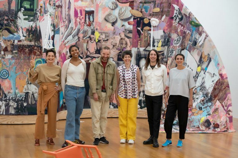 Letizia Ragaglia mit Diamond Stingily, Simone Bertuzzi, Mercedes Azpilicueta, Simone Trabucchi und Nazgol Ansarinia. Sandra Maier