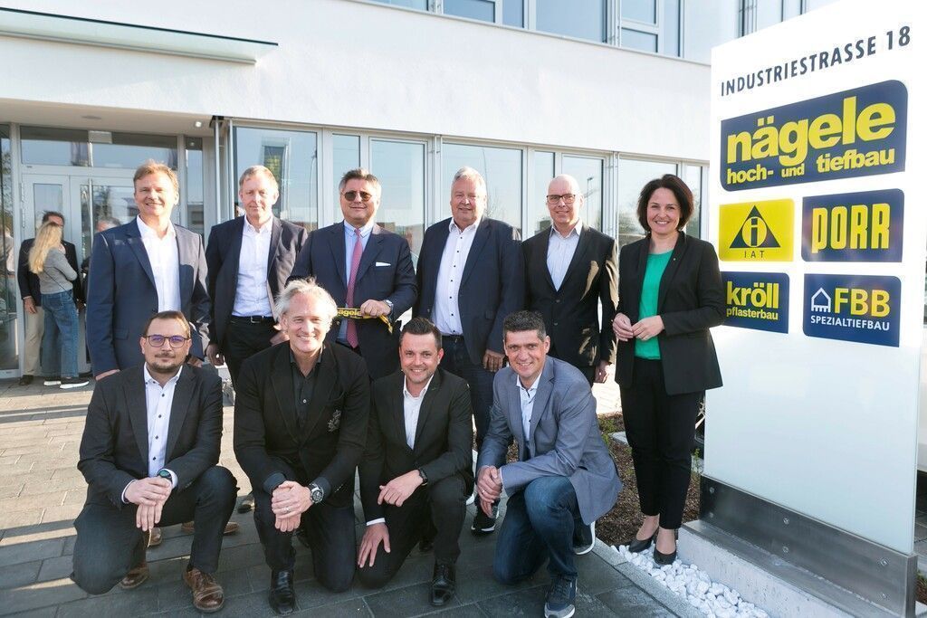 Nägele Hoch- und Tiefbau  mit neuem Hauptquartier