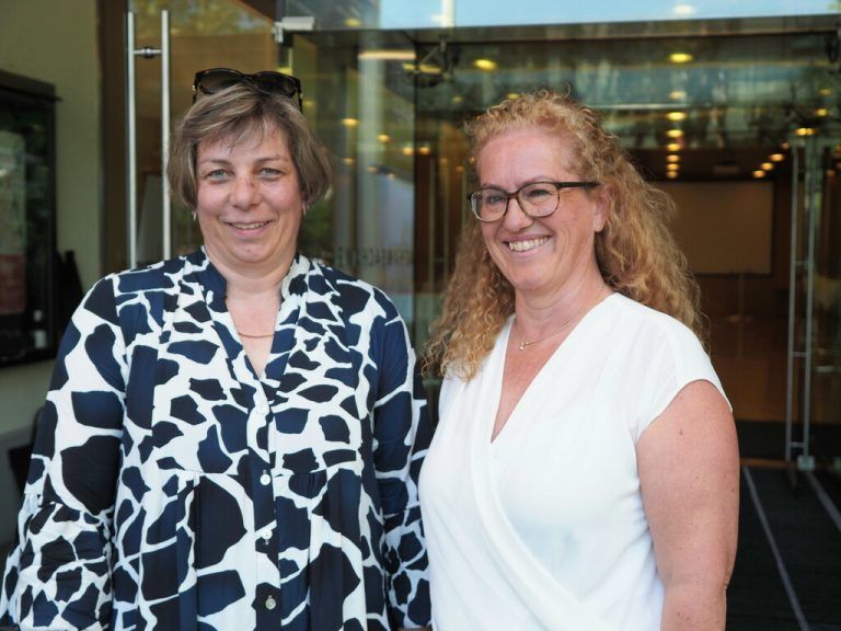 Organisatorinnen Simone Fröhlich und Michaela Thurnher.