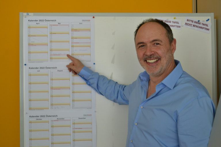 Patrick Burtscher ist ein begeisterter Pädagoge und Wissensvermittler.
