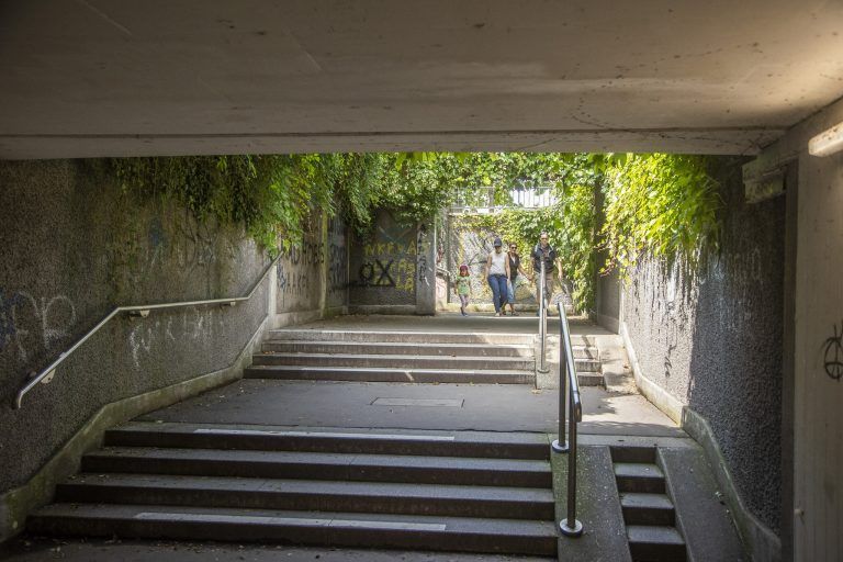 So sieht die Hypopassage derzeit aus. 