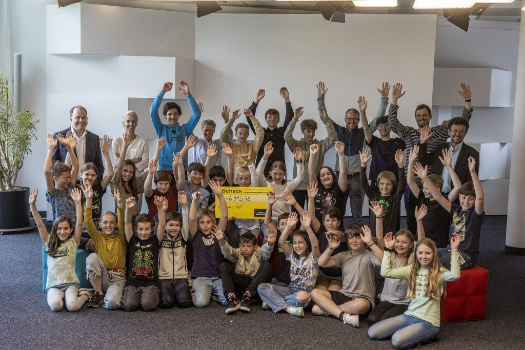 Wie Schoren-Schüler Riesenengagement für die Ukraine zeigten