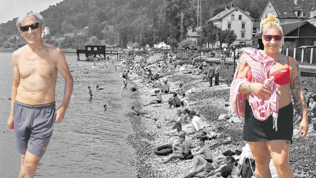 Wie die Pipeline zum beliebten Badestrand wurde