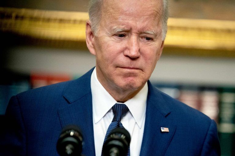 Präsident Joe Biden war erschüttert.